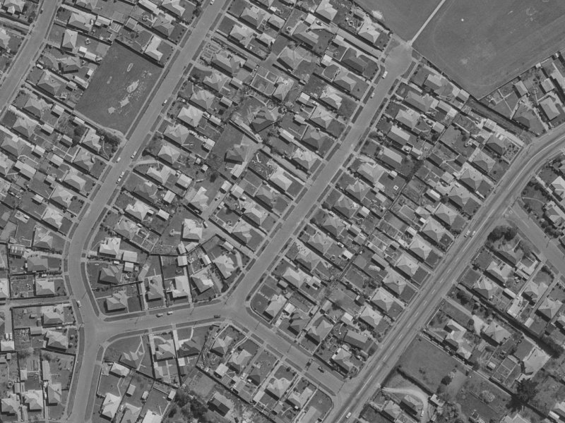 11 Tenby Place from the air, 1970-1974