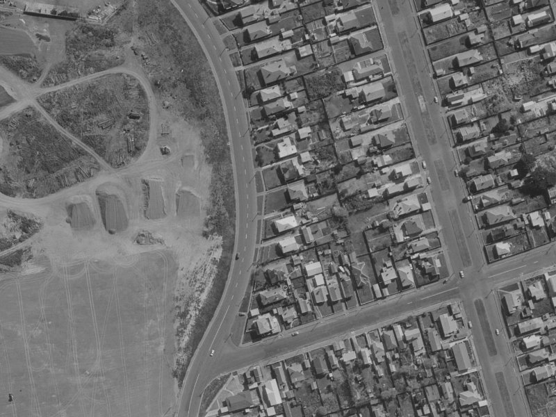 101 Union Street from the air, 1970-1974