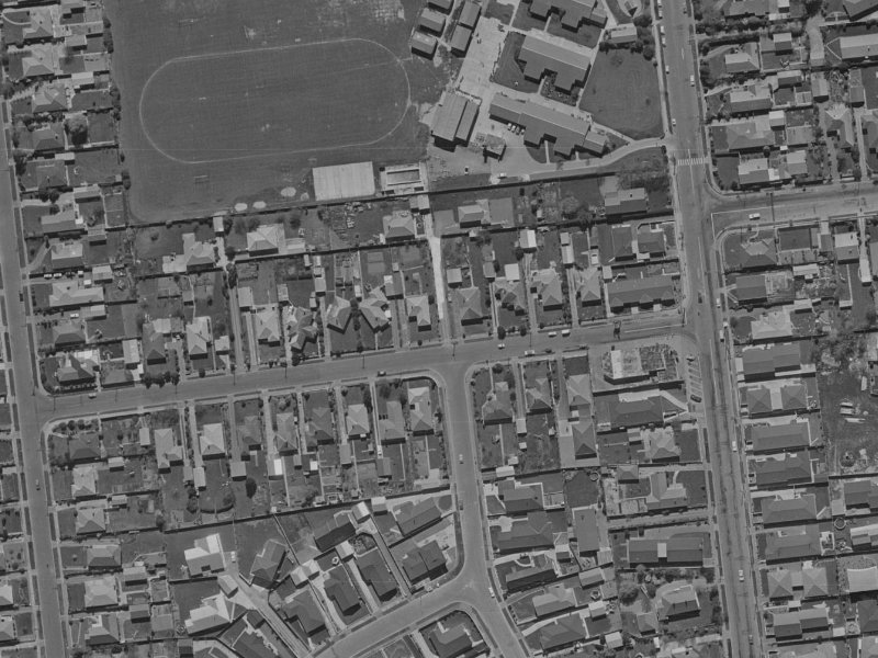 10A Wentworth Street from the air, 1970-1974