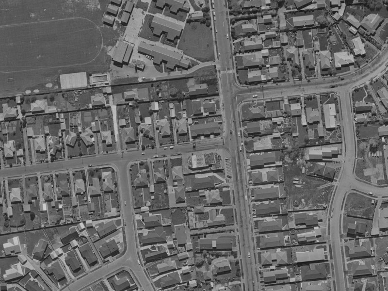 2 Wentworth Street from the air, 1970-1974
