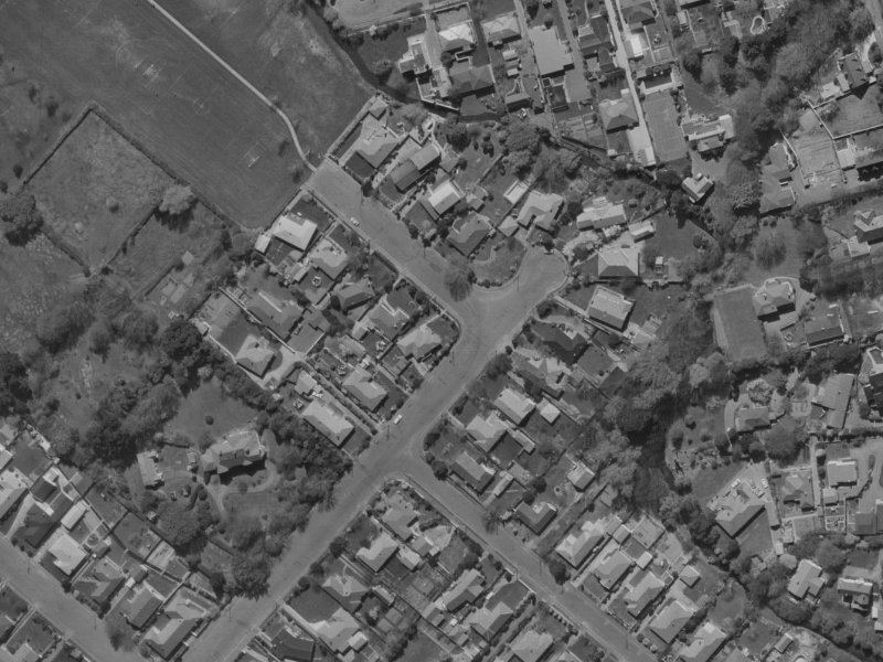 31 Gleneagles Terrace from the air, 1970-1974