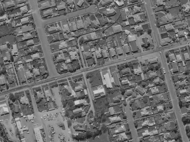 32 Jeffreys Road from the air, 1970-1974