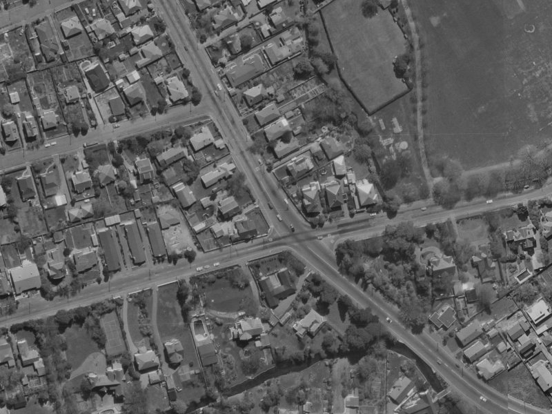 8 Strowan Road from the air, 1970-1974