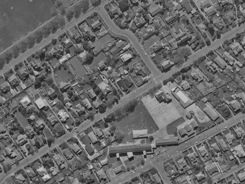 65 Leinster Road from the air, 1970-1974