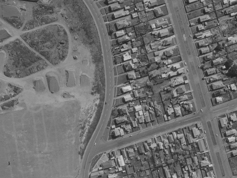 103 Union Street from the air, 1970-1974