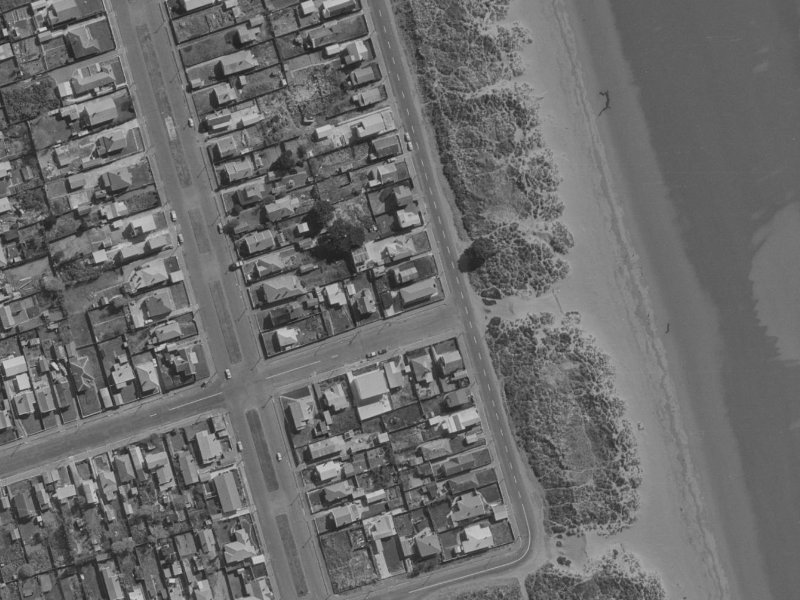 8 Rodney Street from the air, 1970-1974