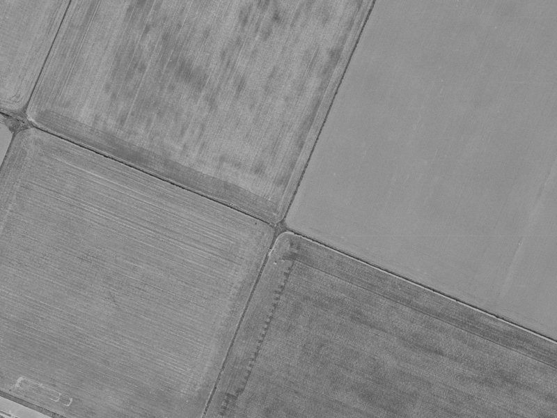Greystoke Lane from the air, 1970-1974