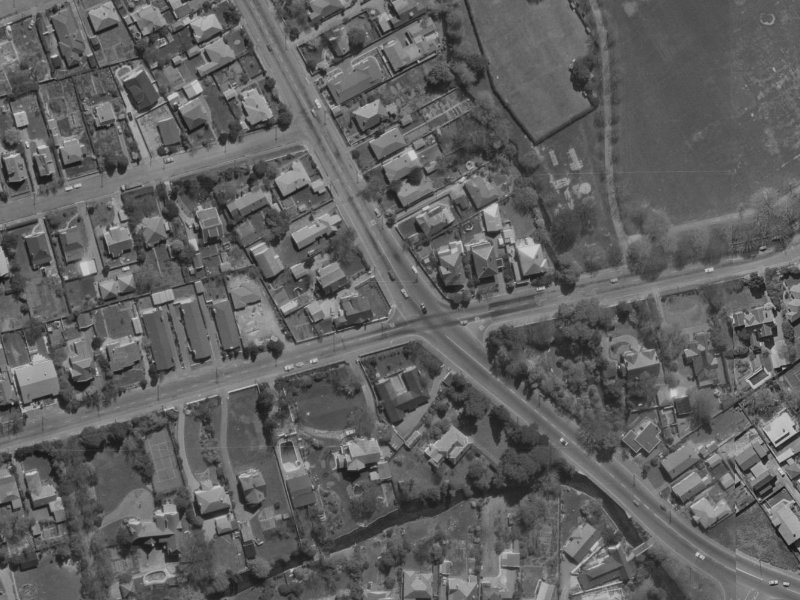 3 Strowan Road from the air, 1970-1974