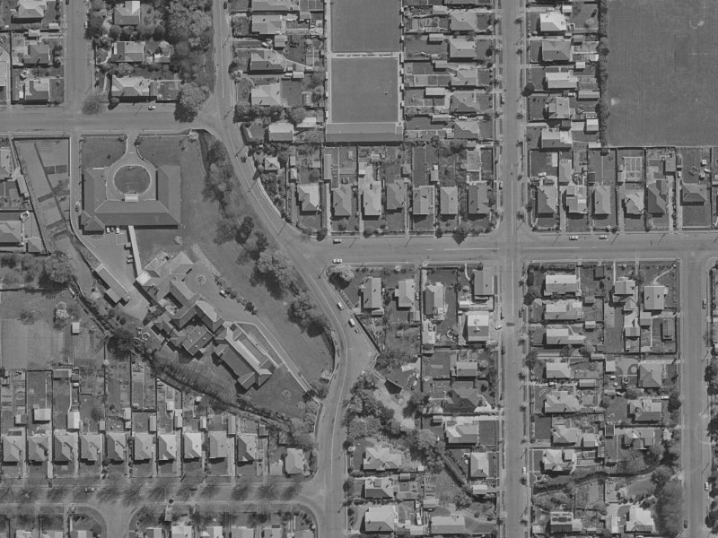 2 Averill Street from the air, 1970-1974