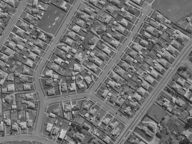 9 Tenby Place from the air, 1970-1974