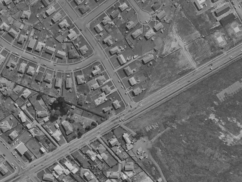 27 Portchester Street from the air, 1970-1974