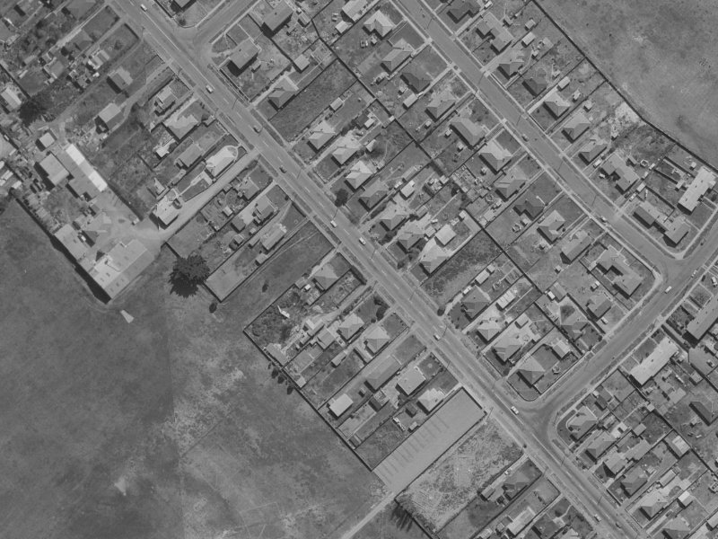 224 Breezes Road from the air, 1970-1974