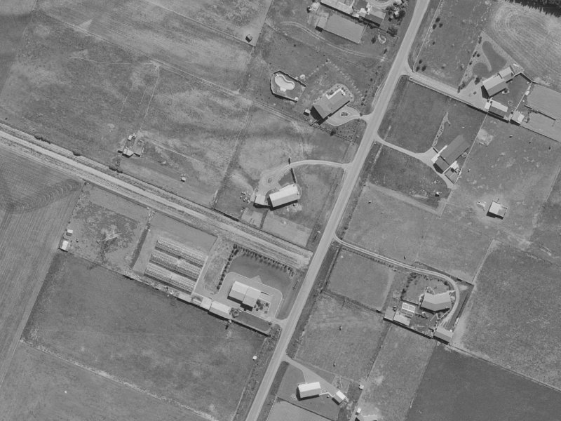 315 Hasketts Road from the air, 1970-1974