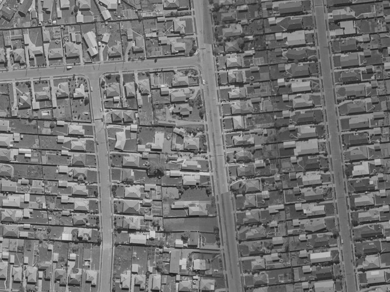 229 Avonhead Road from the air, 1970-1974