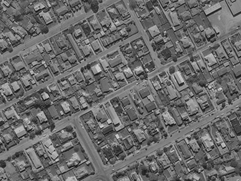 97 Office Road from the air, 1970-1974