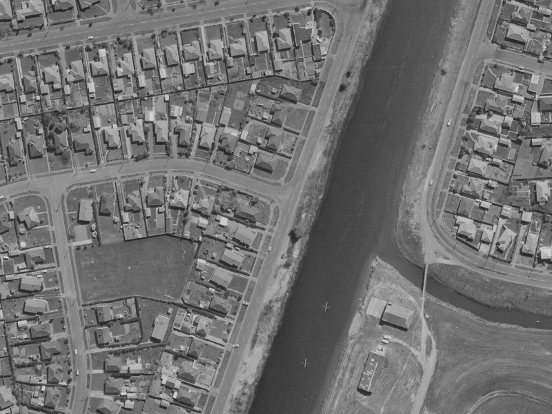 159 Locksley Avenue from the air, 1970-1974