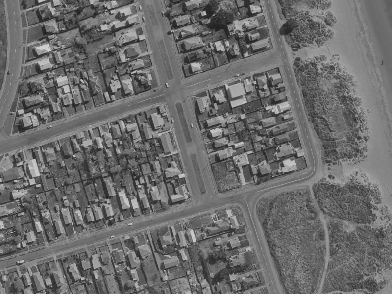 139 Oram Avenue from the air, 1970-1974