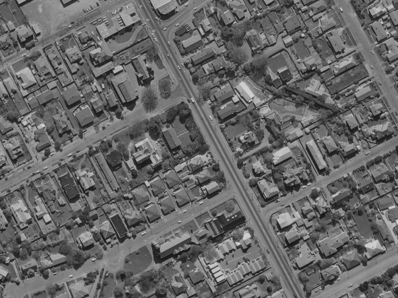 149 Papanui Road from the air, 1970-1974