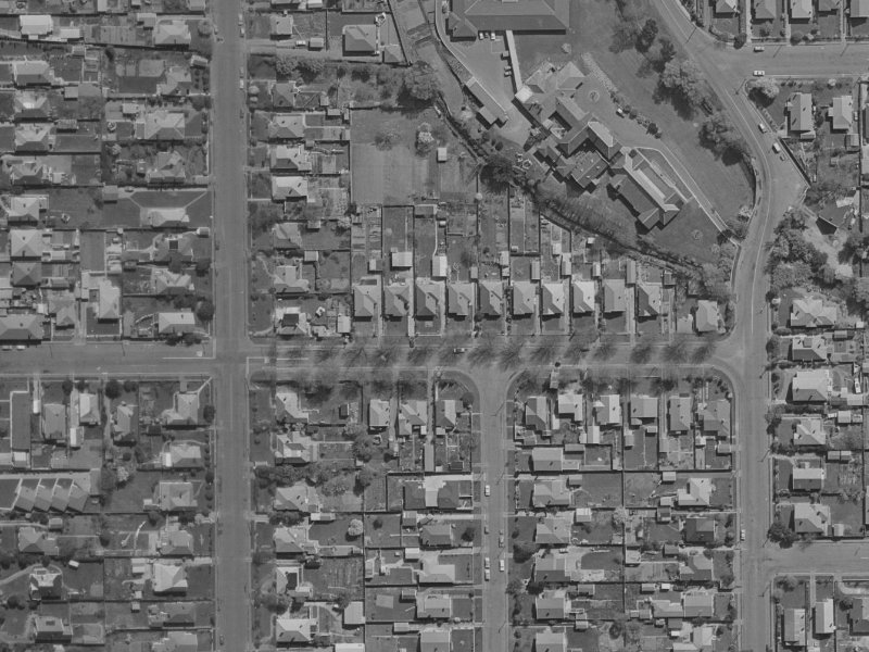 Dudley Street from the air, 1970-1974