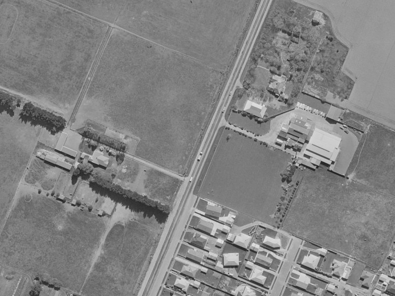 92A Russley Road from the air, 1970-1974