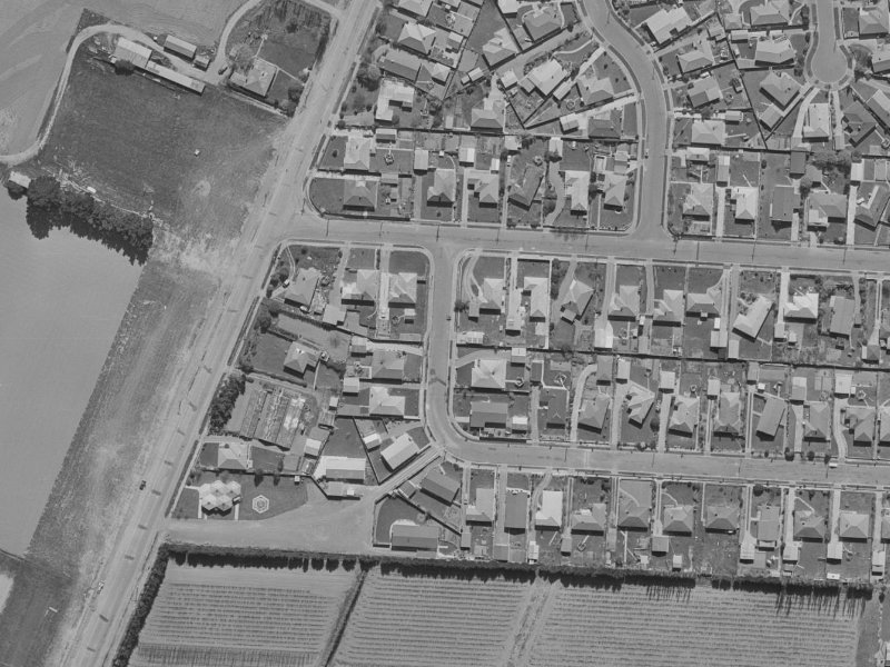 36 Delph Street from the air, 1970-1974