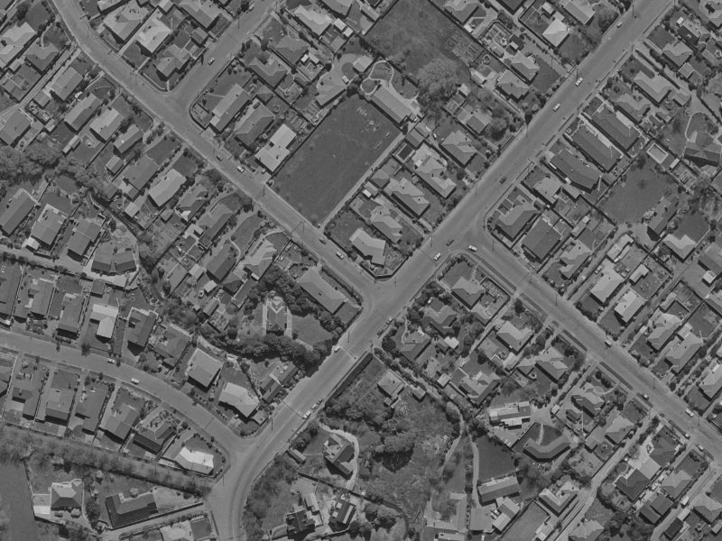 223 Ilam Road from the air, 1970-1974