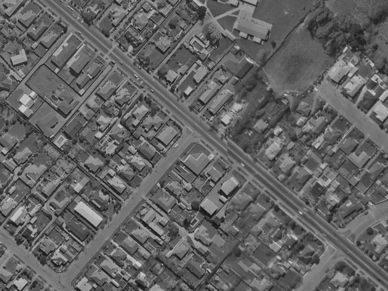 3 Lothian Street from the air, 1970-1974
