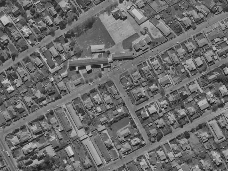 19 Stirling Street from the air, 1970-1974