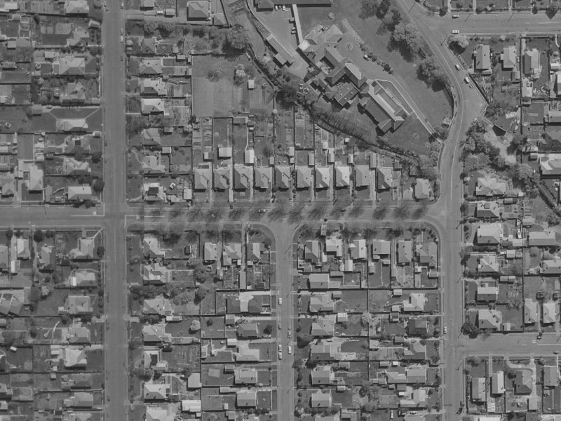 35 Dudley Street from the air, 1970-1974