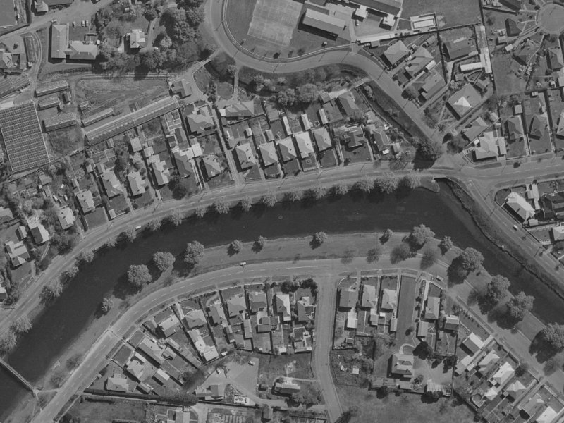396 River Road from the air, 1970-1974