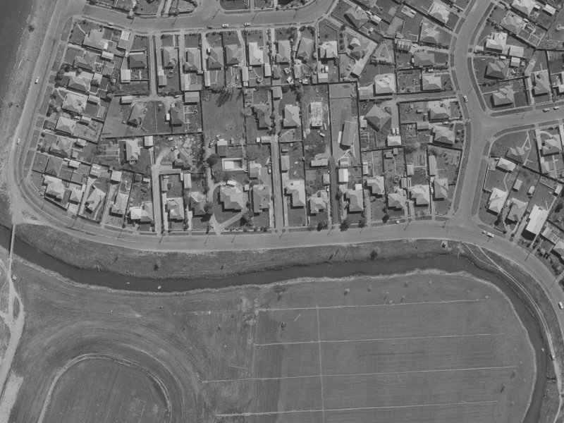 875 Avonside Drive from the air, 1970-1974