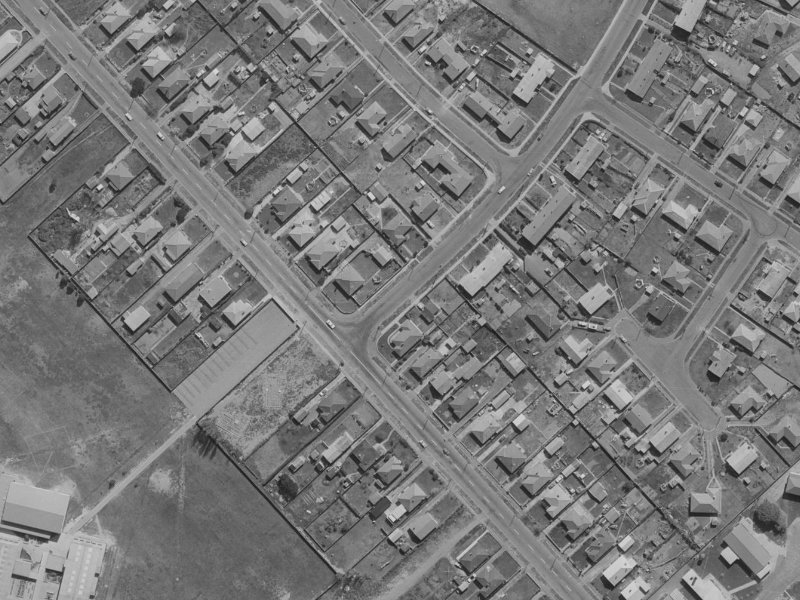 1 Hampshire Street from the air, 1970-1974