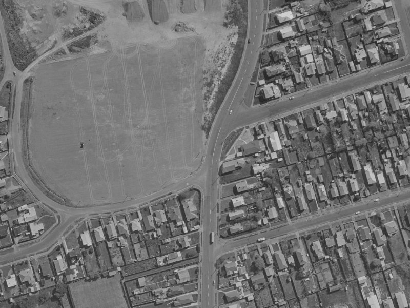 117 Union Street from the air, 1970-1974