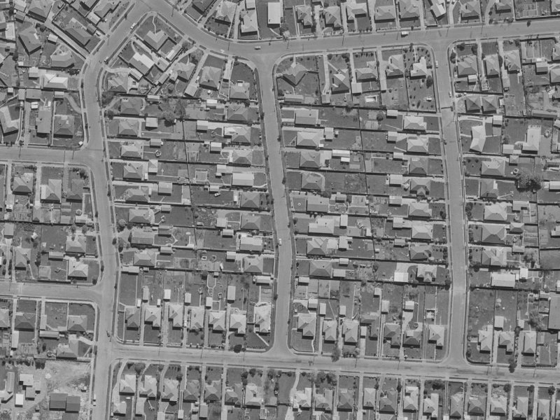 7 Shaftesbury Street from the air, 1970-1974