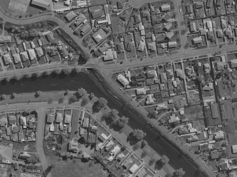 70 Dallington Terrace from the air, 1970-1974
