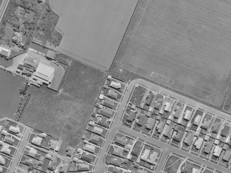103 Woodbury Street from the air, 1970-1974