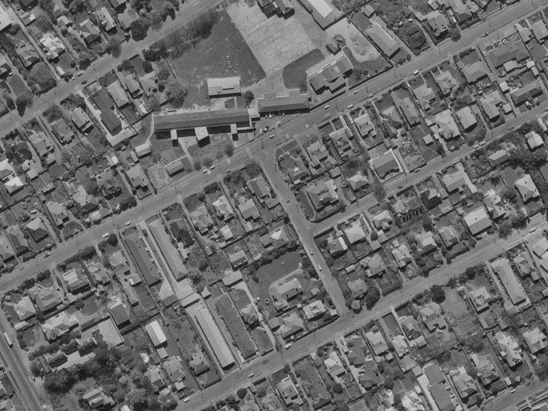 17 Stirling Street from the air, 1970-1974