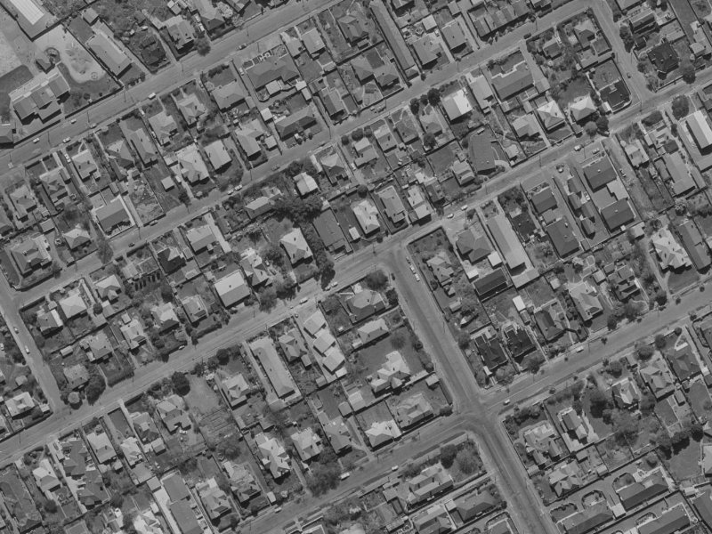 75 Office Road from the air, 1970-1974