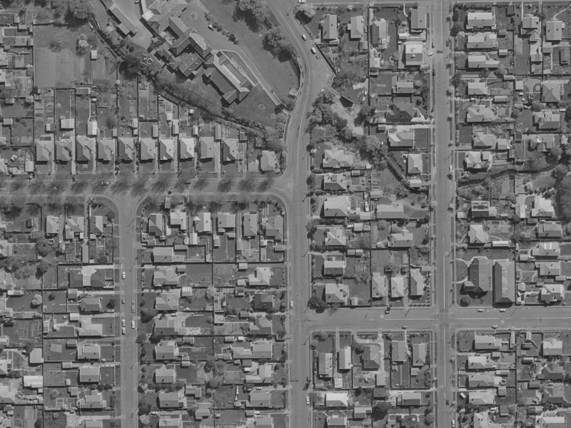 60 Dudley Street from the air, 1970-1974