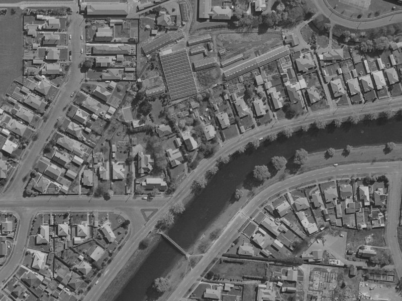 368 River Road from the air, 1970-1974