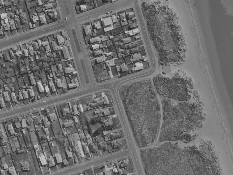 12 Shackleton Street from the air, 1970-1974