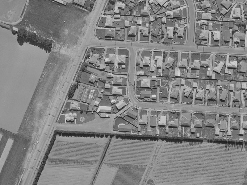 33 Delph Street from the air, 1970-1974