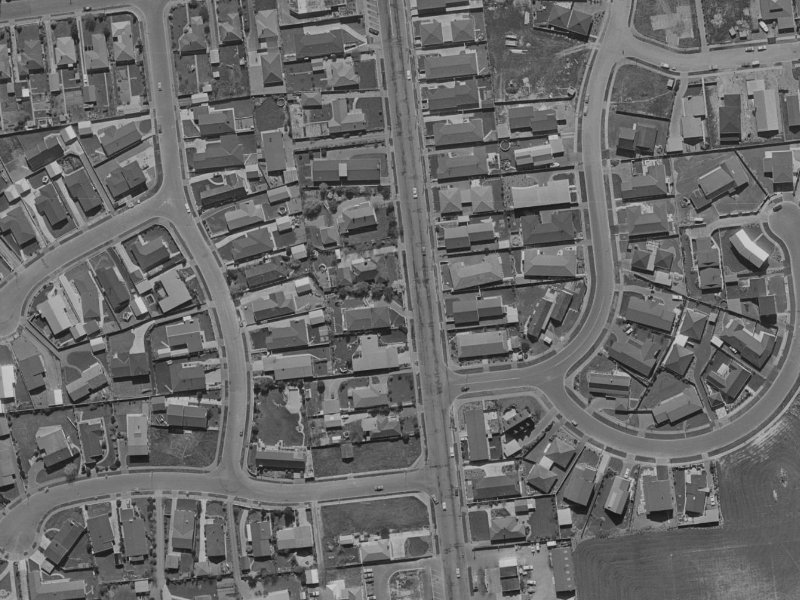 229 Waimairi Road from the air, 1970-1974