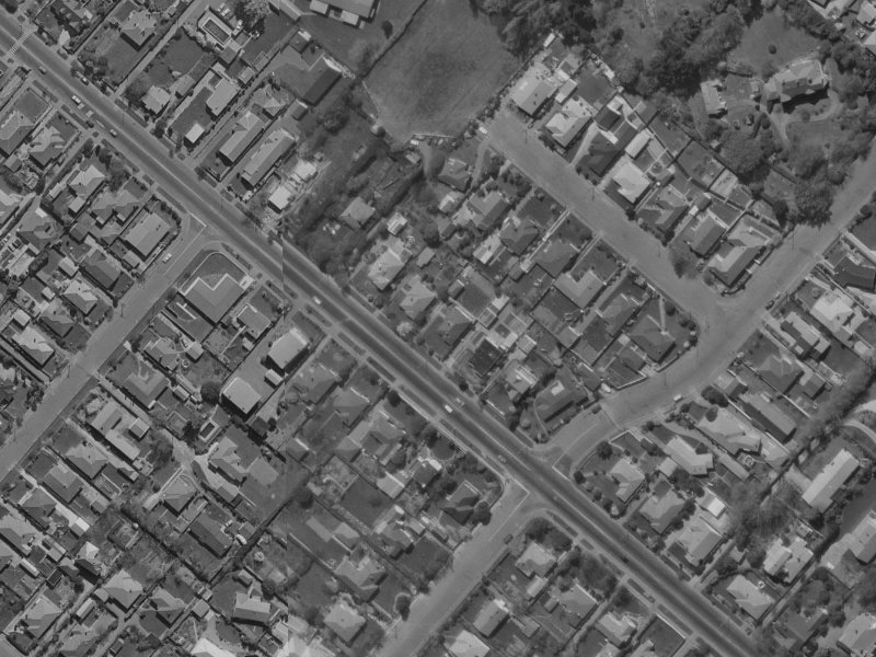 70 Memorial Avenue from the air, 1970-1974