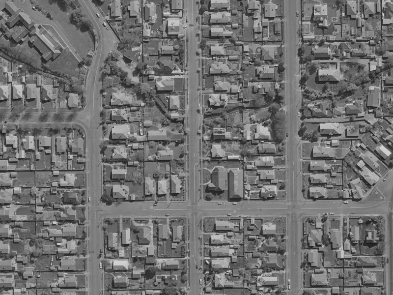 60 Petrie Street from the air, 1970-1974