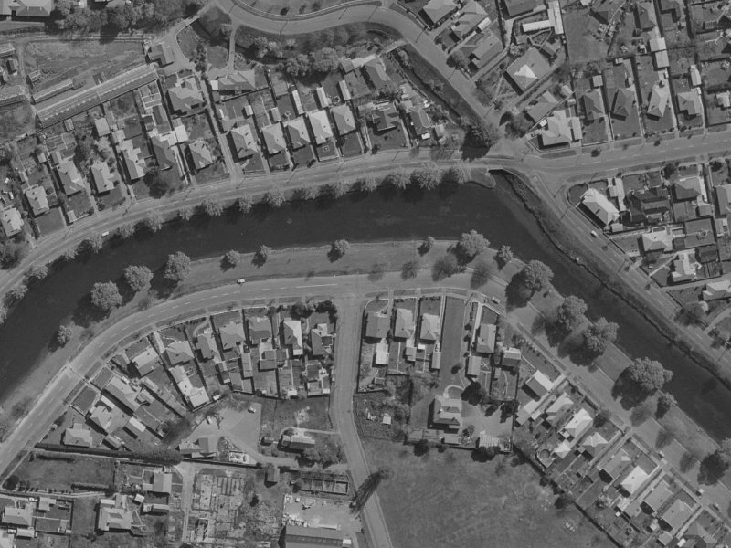 436 Avonside Drive from the air, 1970-1974