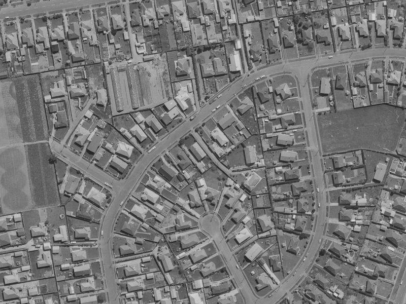 Landy Street from the air, 1970-1974