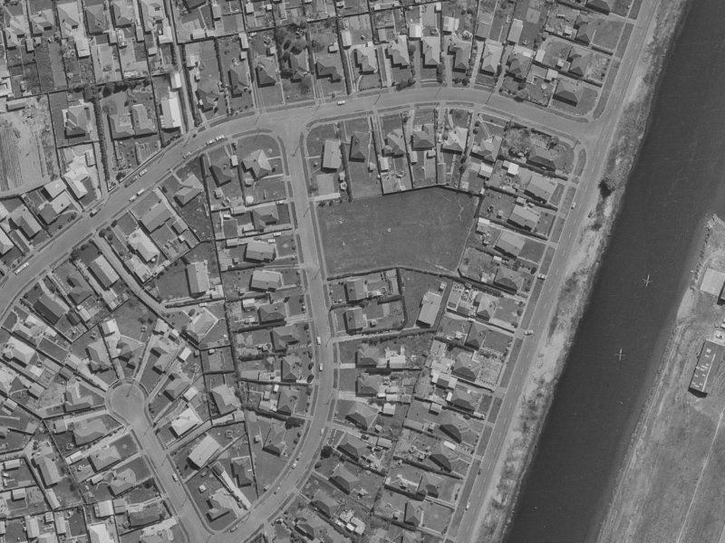 9 Halberg Street from the air, 1970-1974