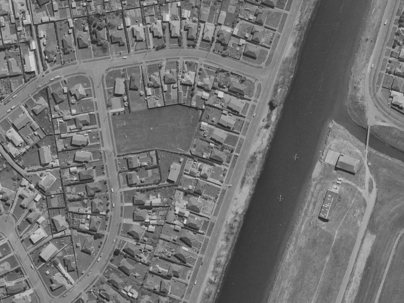 151 Locksley Avenue from the air, 1970-1974