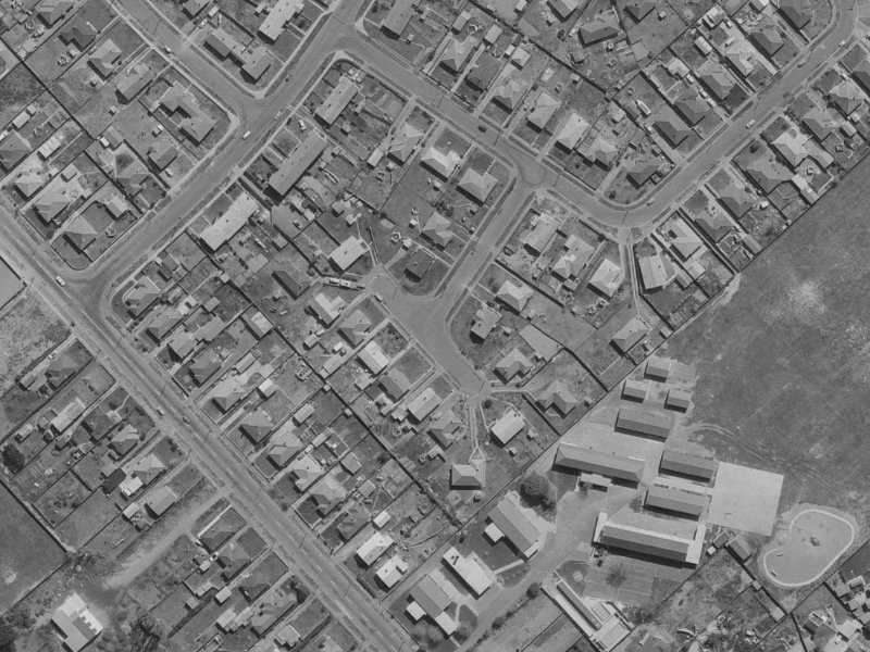 18 Twynham Place from the air, 1970-1974